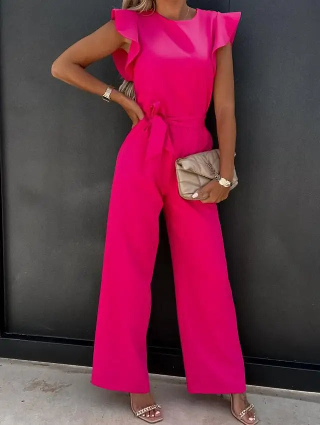 Peach™ Elegant Jumpsuit uten ermer