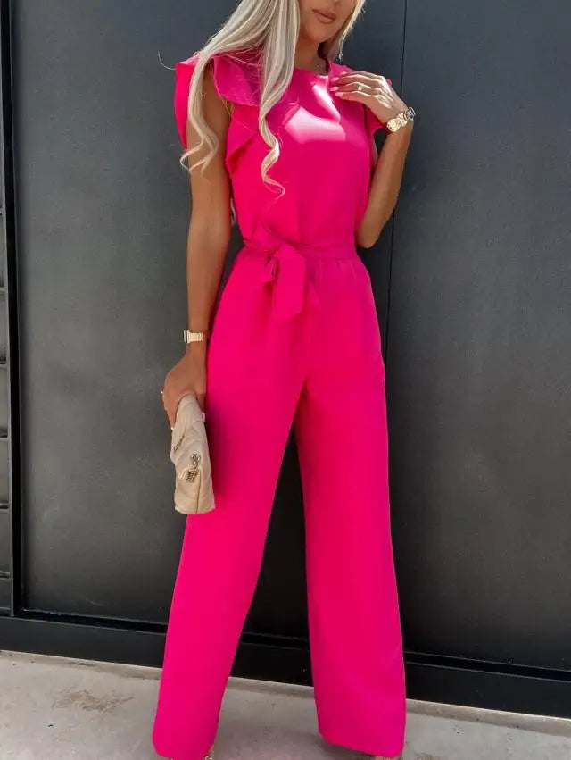 Peach™ Elegant Jumpsuit uten ermer