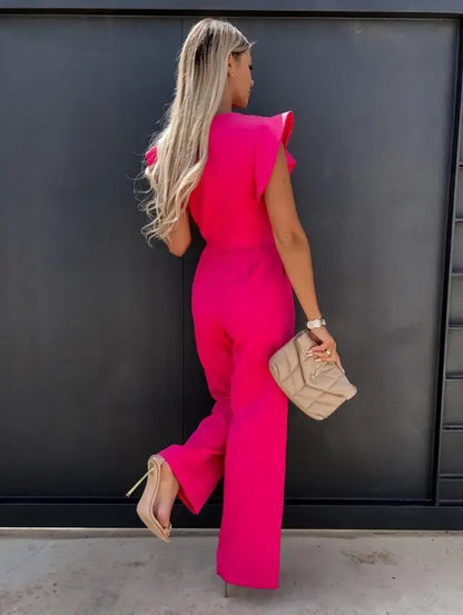 Peach™ Elegant Jumpsuit uten ermer