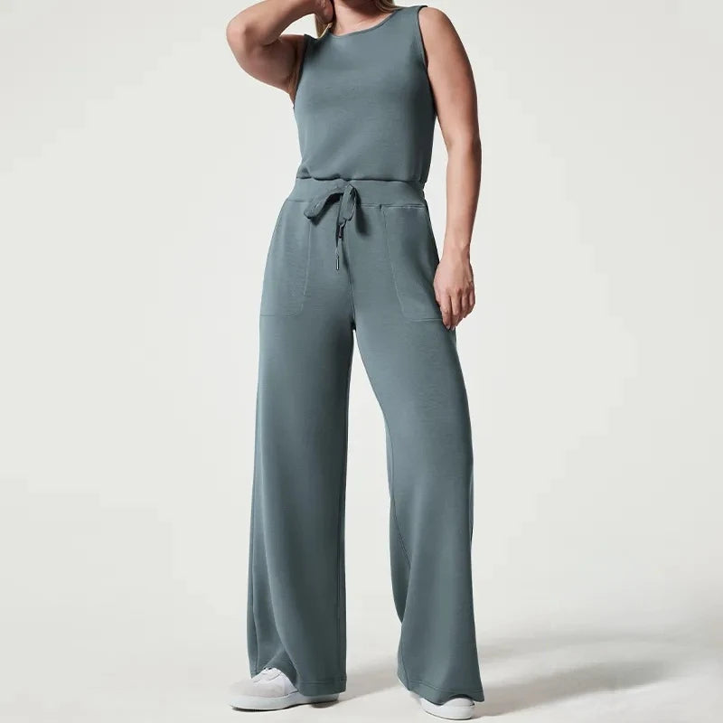 Noelle™ komfortabel Ermeløs Jumpsuit