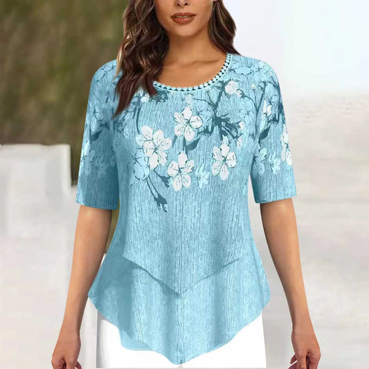 Willow™ Elegant Blomsterbluse