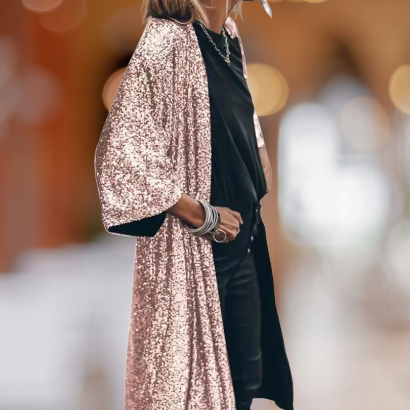 Soffie™ Glamorous Glitter Kimono