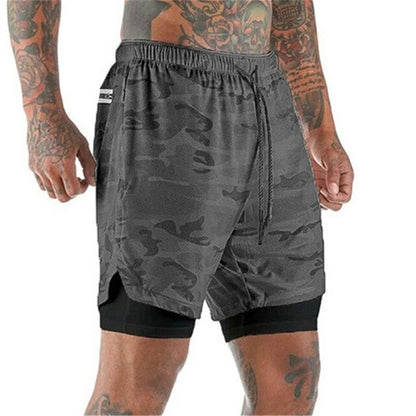 Fidel™ 2-i-1 Sportsshorts