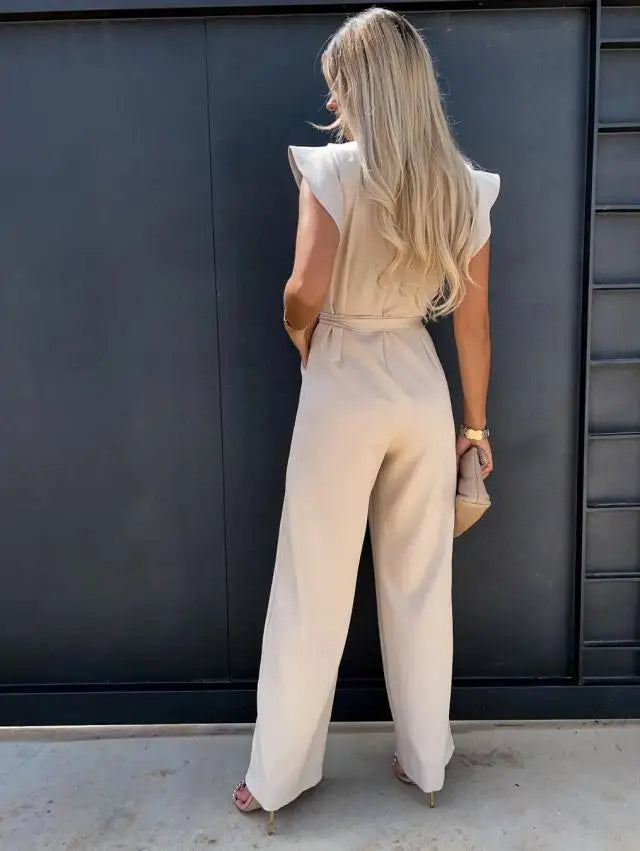 Peach™ Elegant Jumpsuit uten ermer