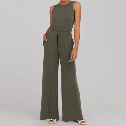 Noelle™ komfortabel Ermeløs Jumpsuit