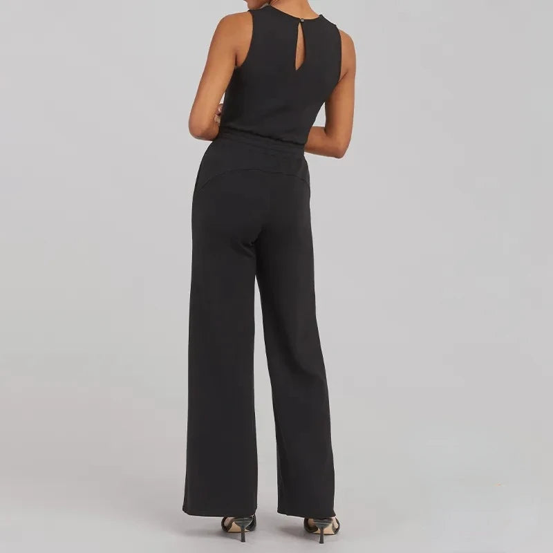 Noelle™ komfortabel Ermeløs Jumpsuit