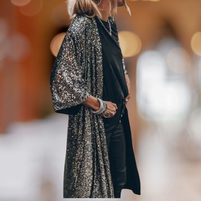 Soffie™ Glamorous Glitter Kimono