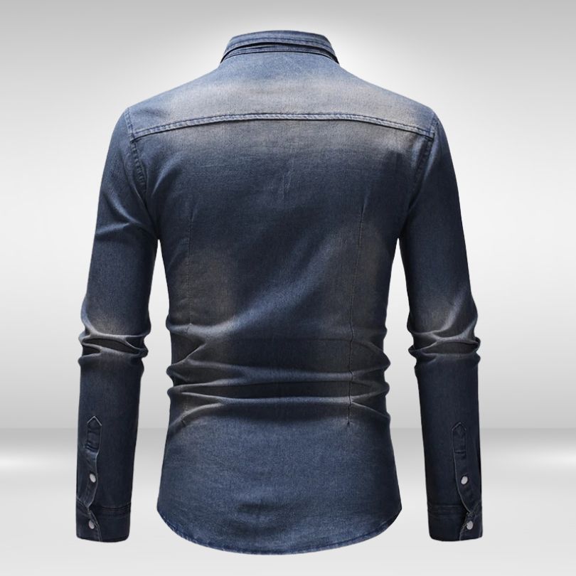 Lex™ Skjorte i Moderne Denim