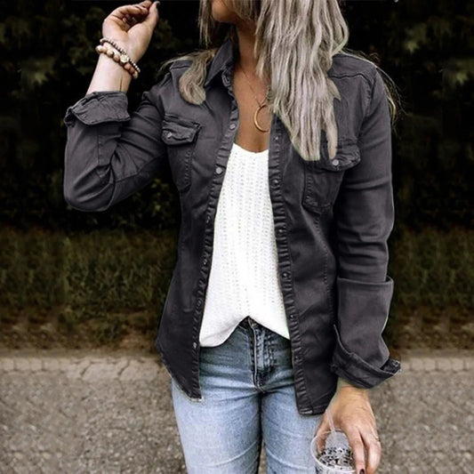 Sophia™ Stilig Denimjakke