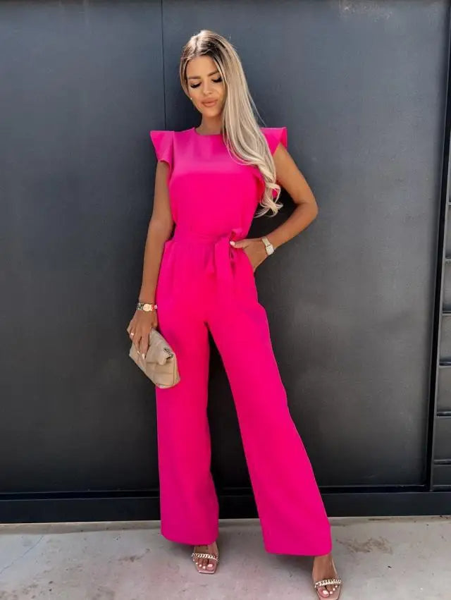 Peach™ Elegant Jumpsuit uten ermer