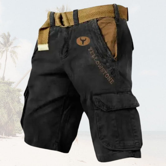 King™ Cargo Shorts for Menn med Flere Lommer