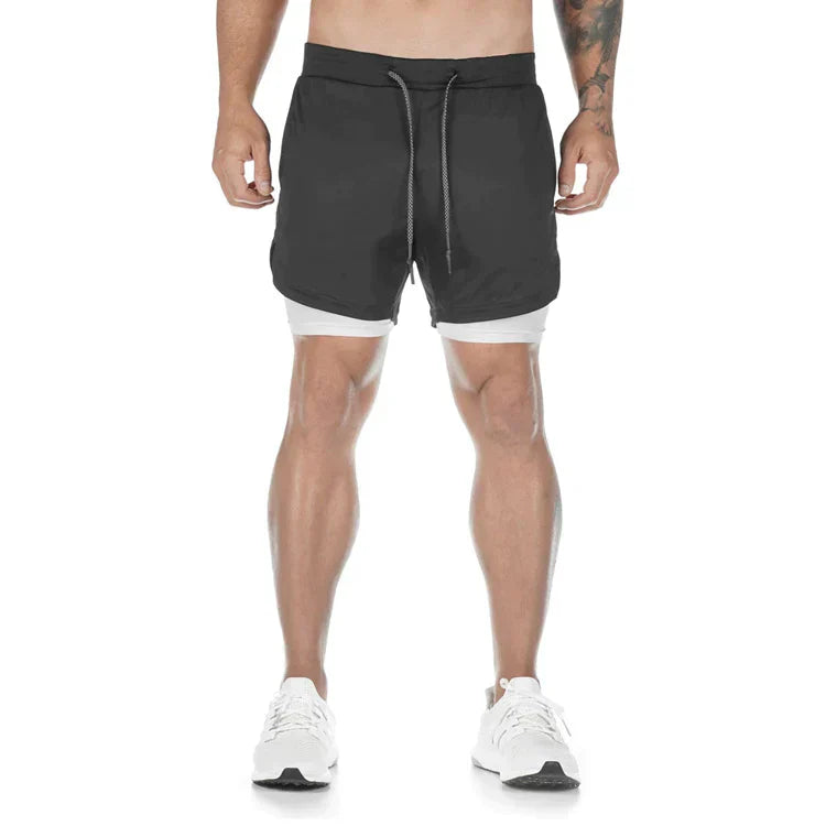 Fidel™ 2-i-1 Sportsshorts