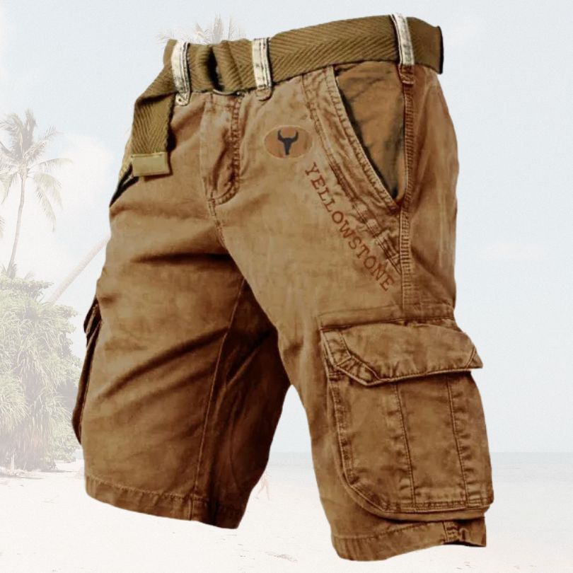 King™ Cargo Shorts for Menn med Flere Lommer