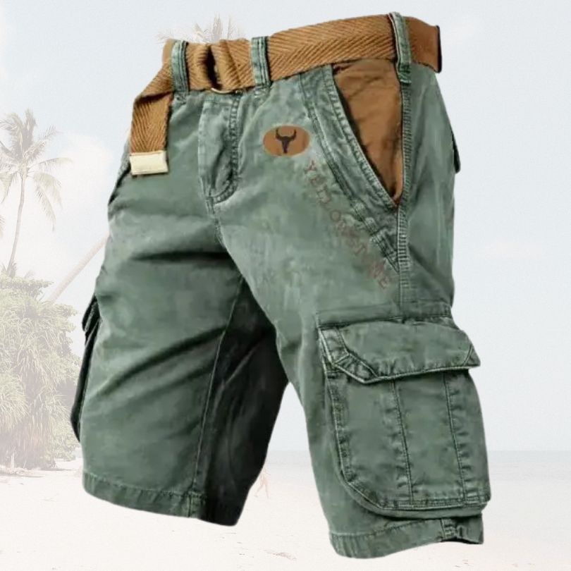 King™ Cargo Shorts for Menn med Flere Lommer