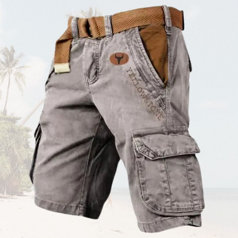 King™ Cargo Shorts for Menn med Flere Lommer