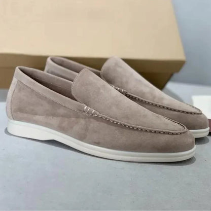 Massimo™ Loafers i Semsket Skinn