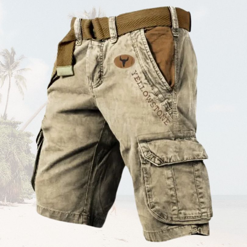 King™ Cargo Shorts for Menn med Flere Lommer