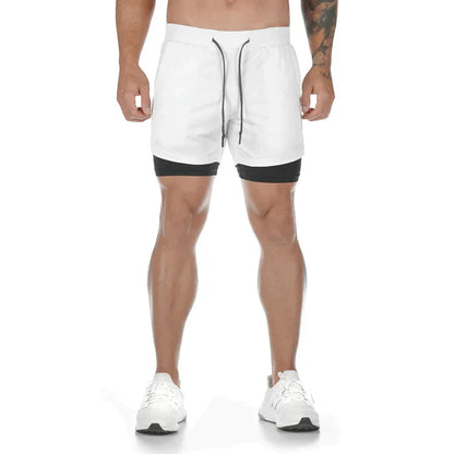 Fidel™ 2-i-1 Sportsshorts