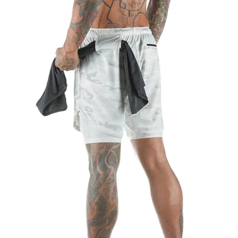 Fidel™ 2-i-1 Sportsshorts