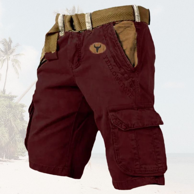 King™ Cargo Shorts for Menn med Flere Lommer